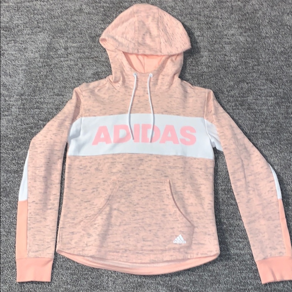 Women’s Adidas Light Pink Hoodie